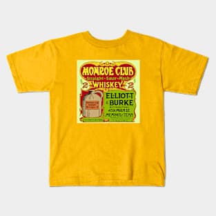 Monroe Club Whiskey Kids T-Shirt